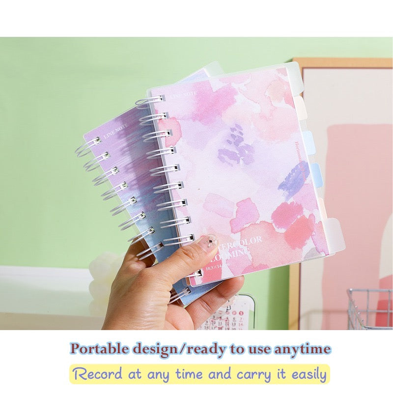 Watercolor Bloom Notebook A5