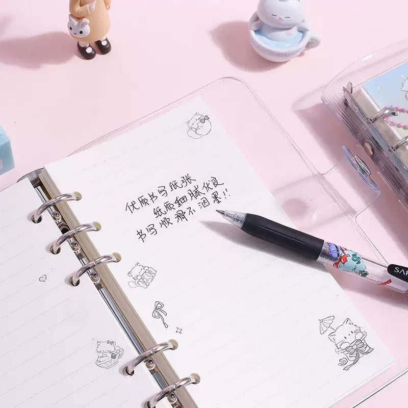 Premium Spiral Kitty Diary