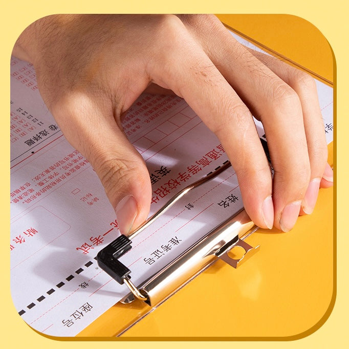 Kawaii Transparent Exam Pad