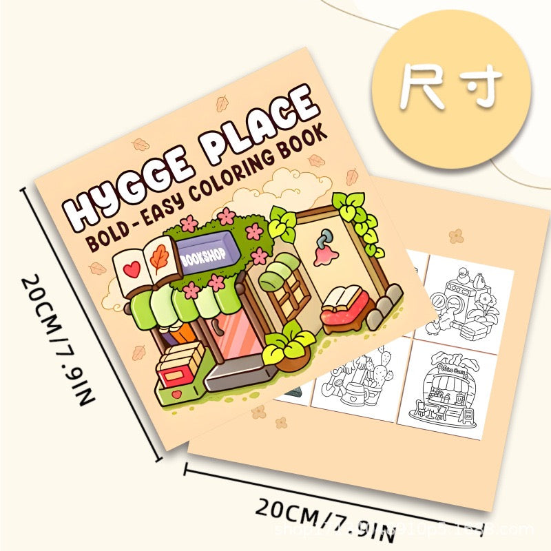Hygge Place Coloring Book