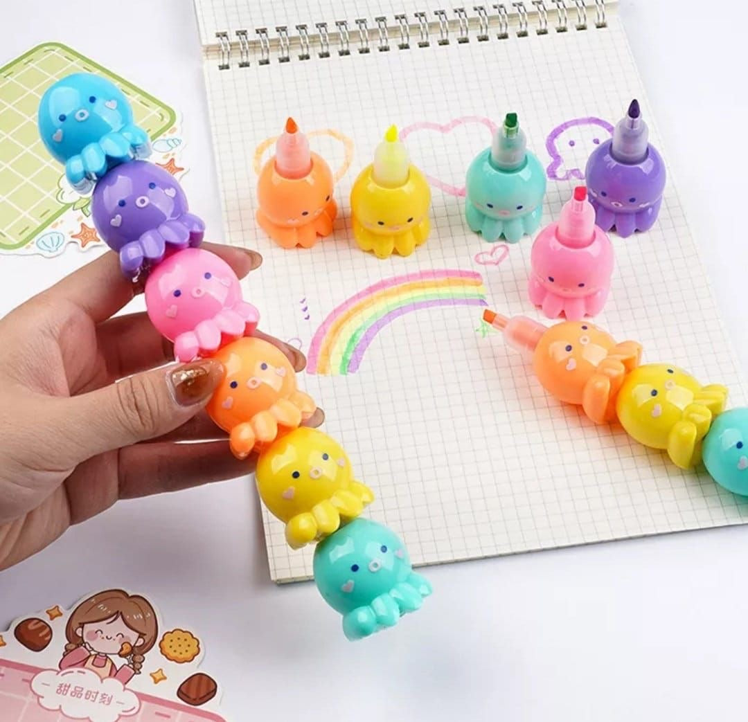 Octopus Highlighter Pens