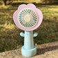 Floral Mini Fan