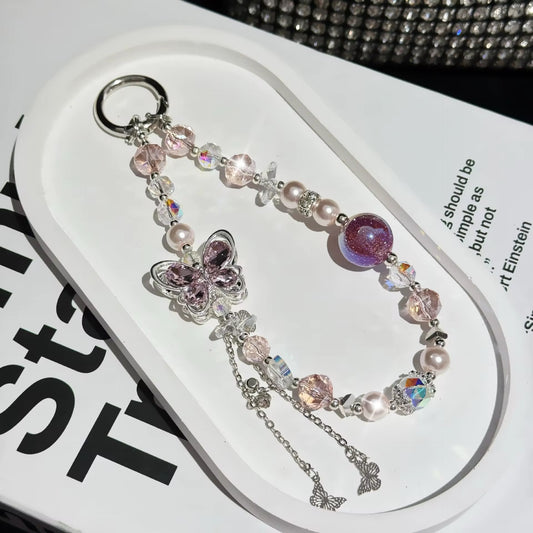 Butterfly Mobile Keychain