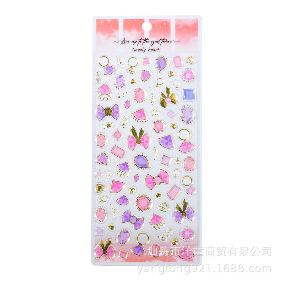 Journaling Clear Deco Sticker