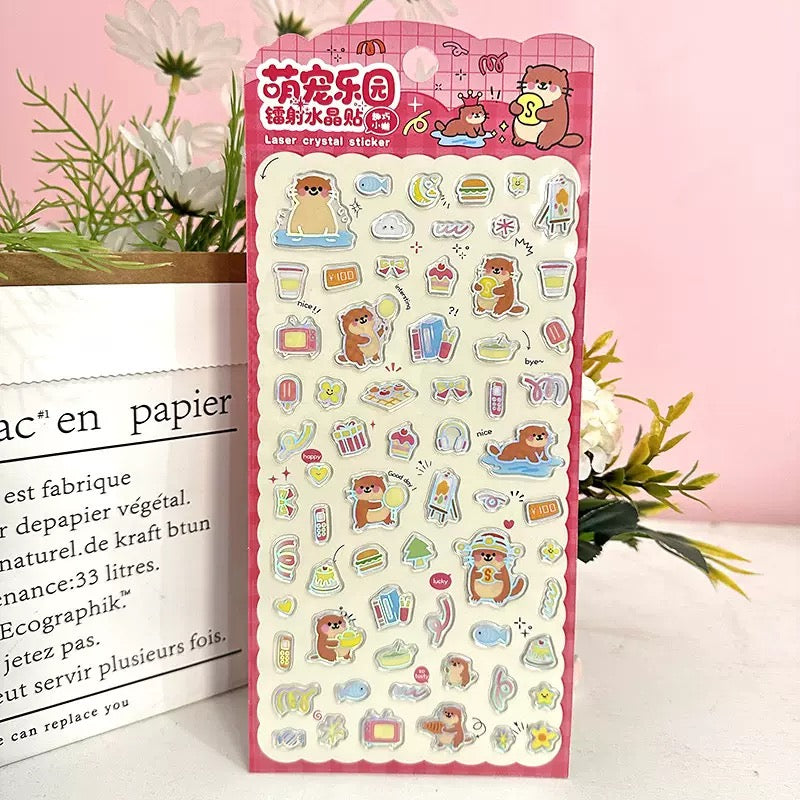 Kawaii Crystal Sticker