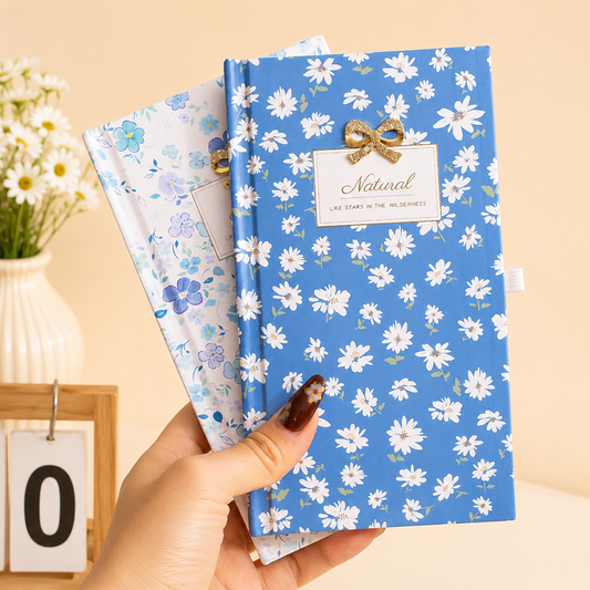 Kawaii Pocket Floral Diary