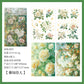 Korean Flower Journal Sticker (4 Sheet)
