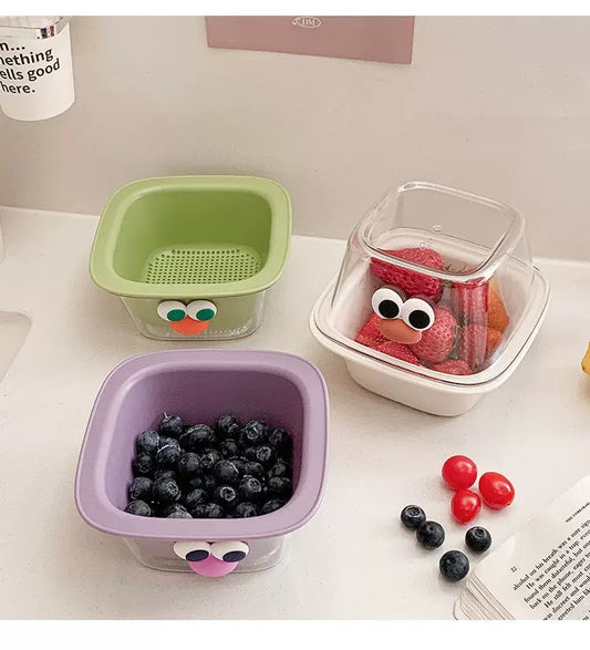 Kawaii Fruit Wash Basket