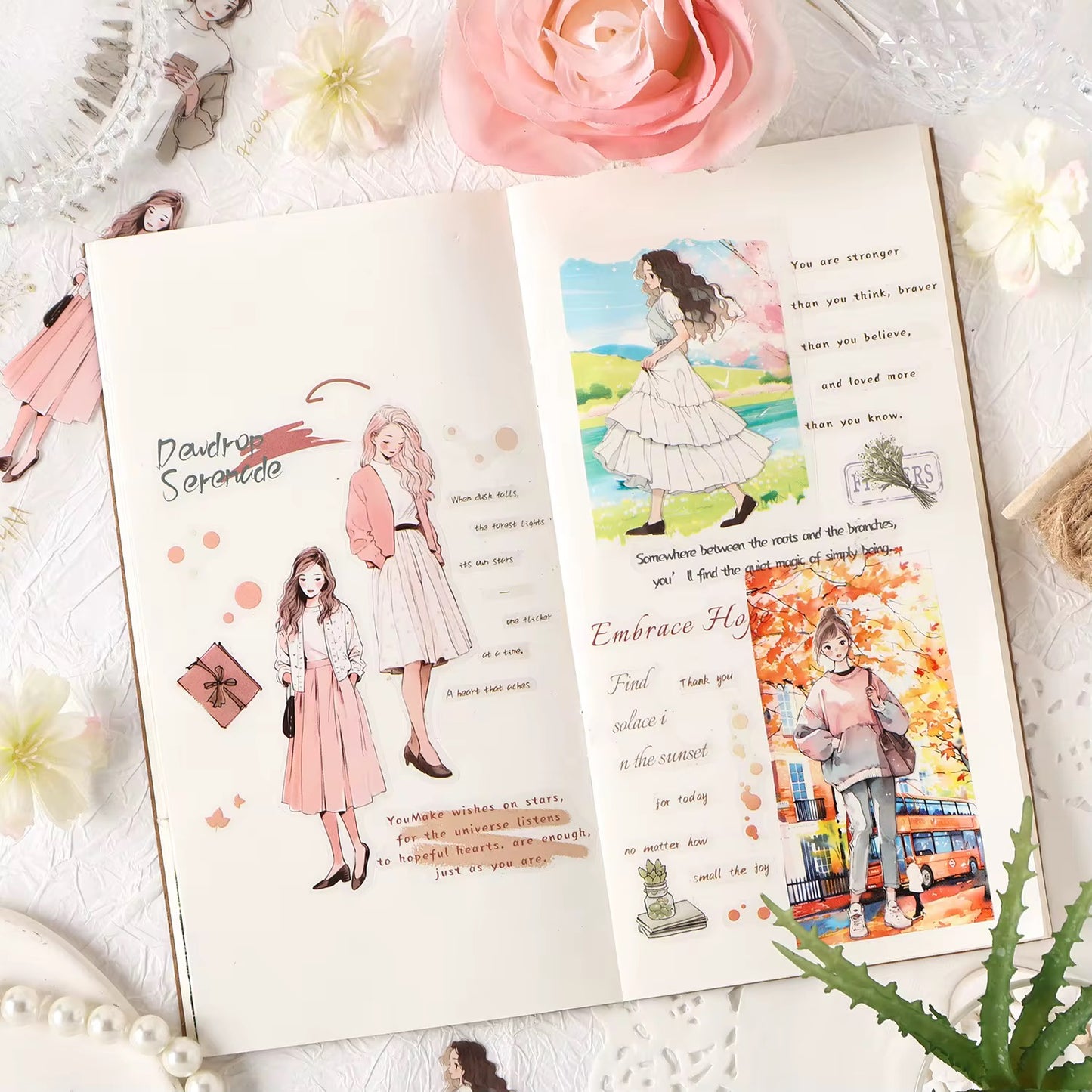 Cozy Girl Pet Washitape Set