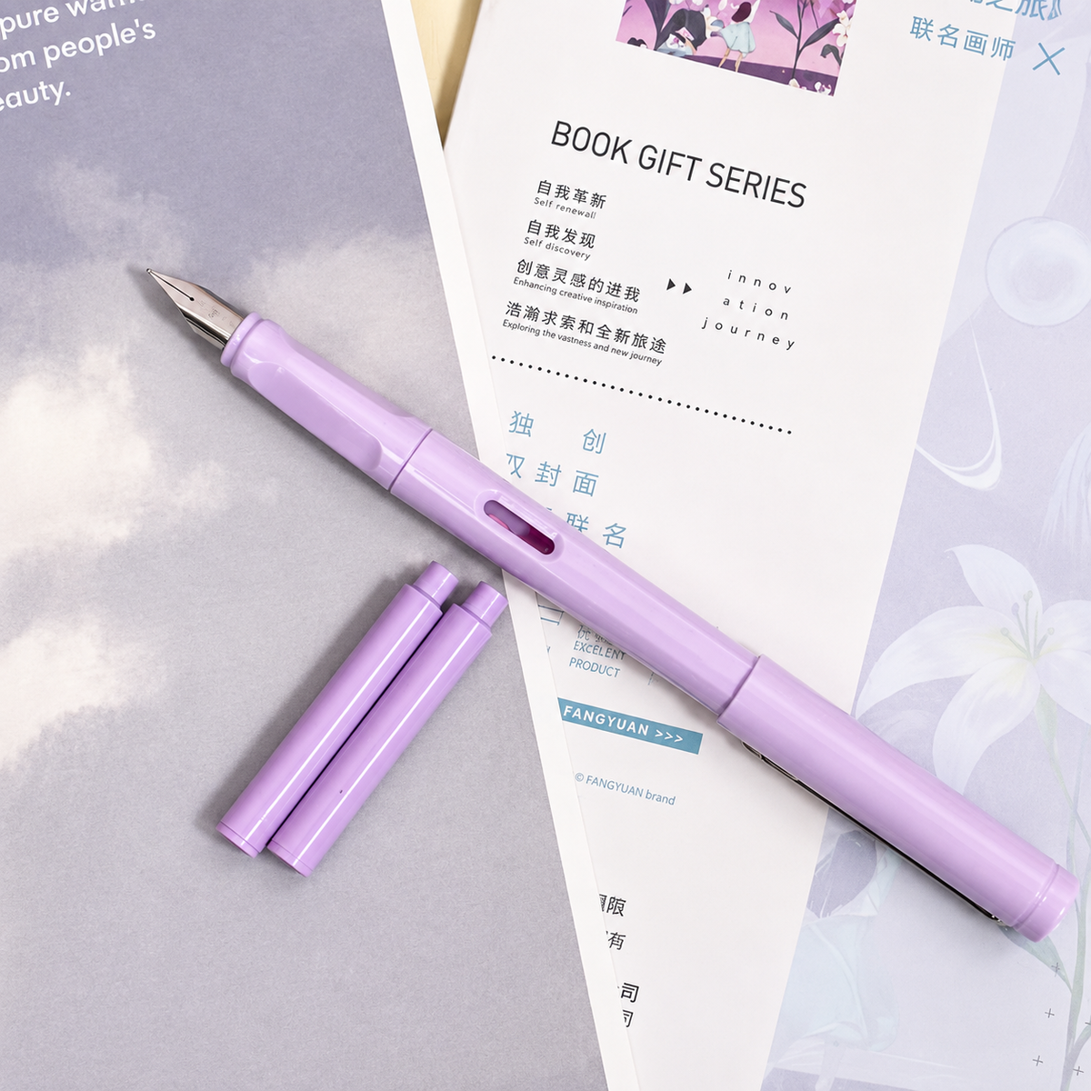 Bear Fountain Pen Set