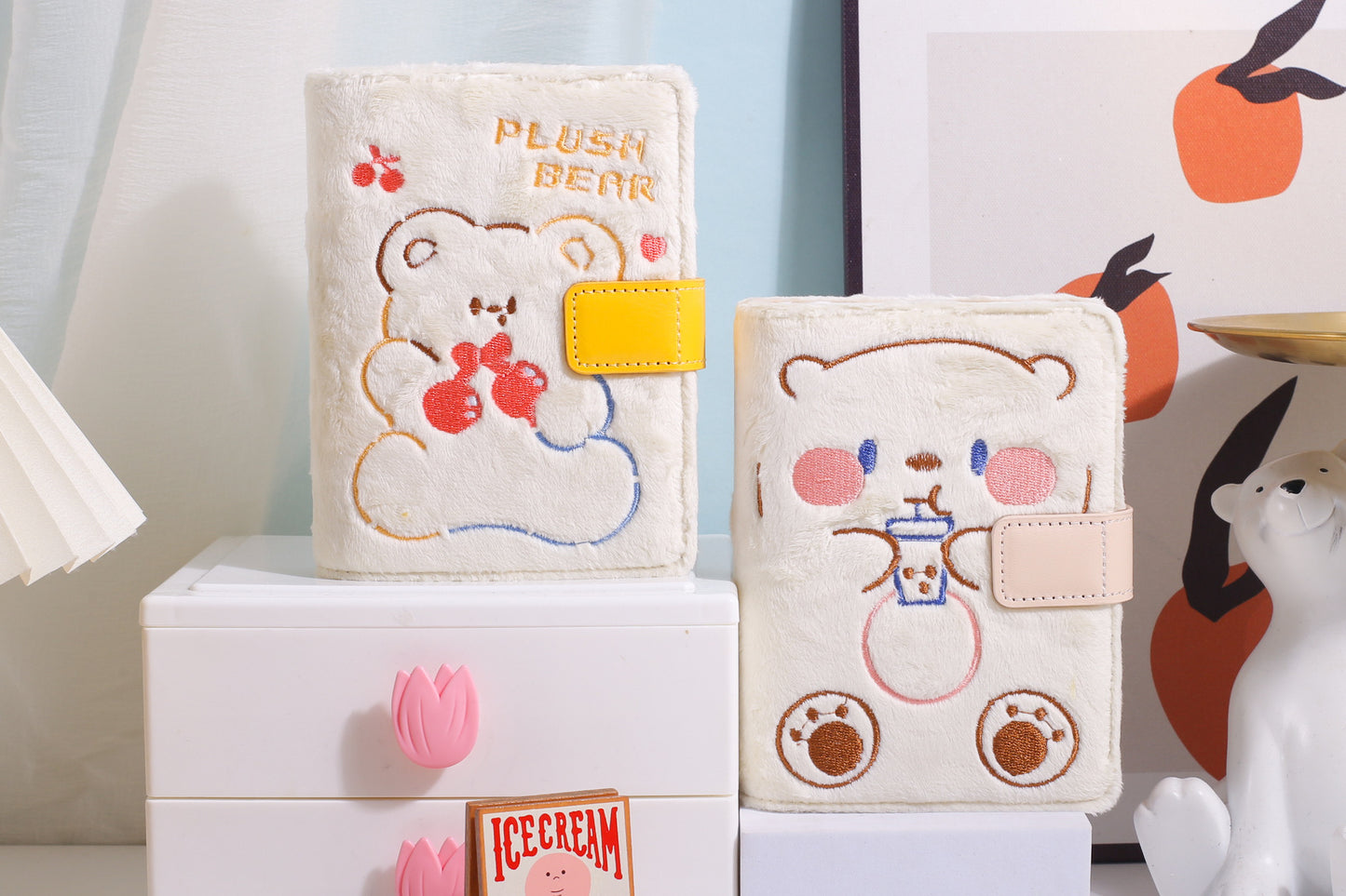Plush Bear Journaling Diary