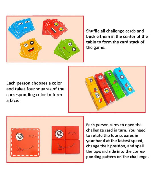 Crazy Face Puzzle