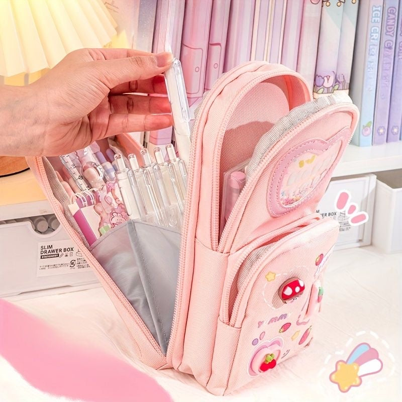 Kawai Double Layer Pencil Pouch