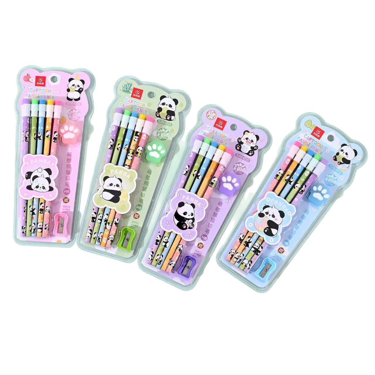 Panda Pencil Set