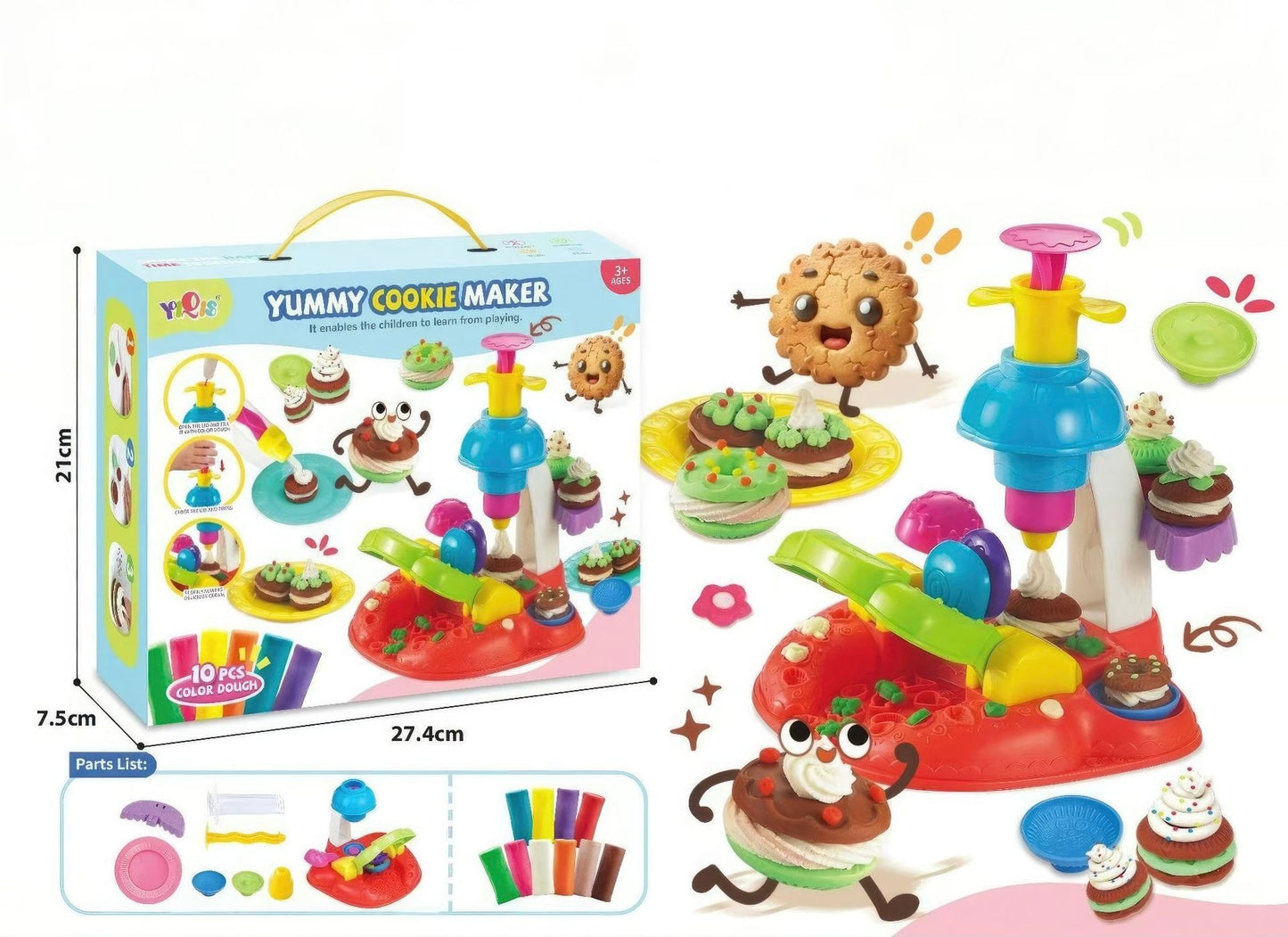 Yummy Cookie Maker Toy Kit
