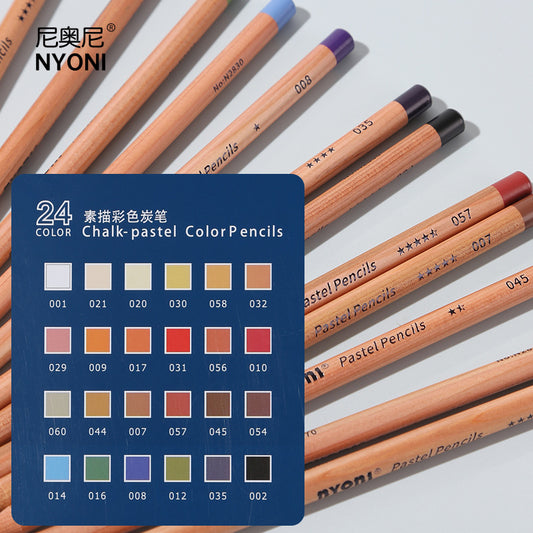 NYONI Chalk Pastel Color Pencils