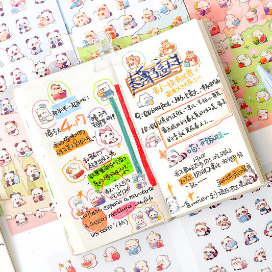 Cute Animal Deco Sticker