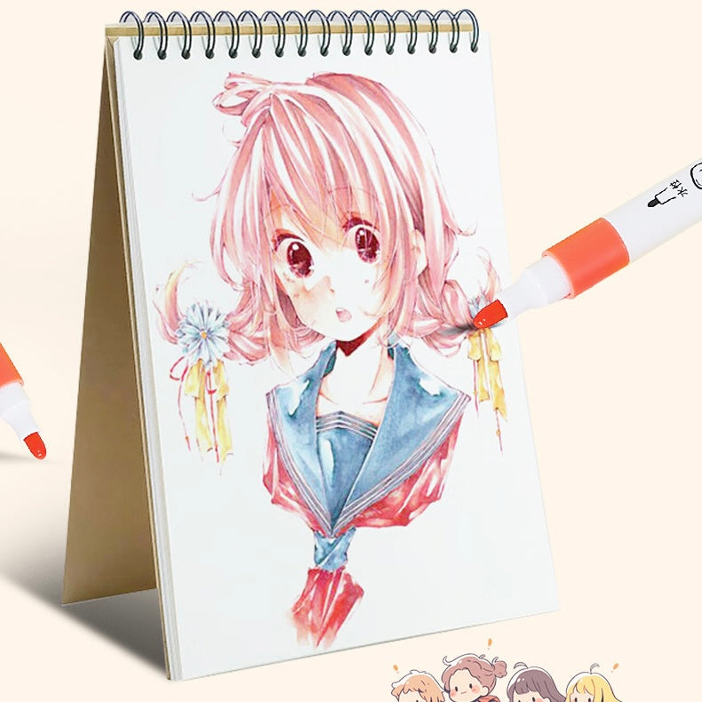 Dual Tip Acrylic Pen Set