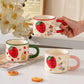 Strawberry Ceramic Mug