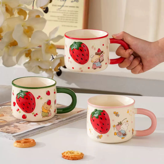 Strawberry Ceramic Mug