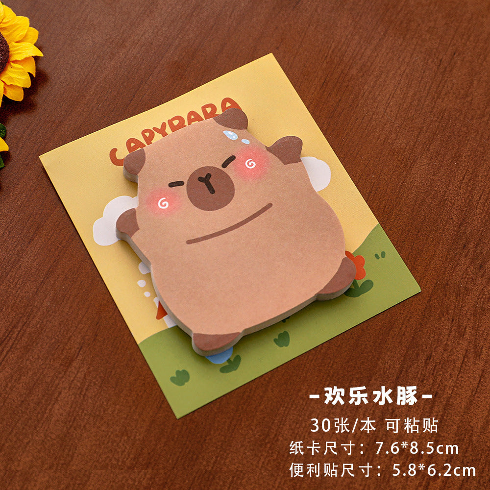 Capybara Mini Sticky Note