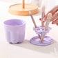 Makeup Brush Holder W Cleaner