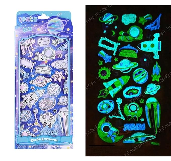Kawaii Glow In Sticker