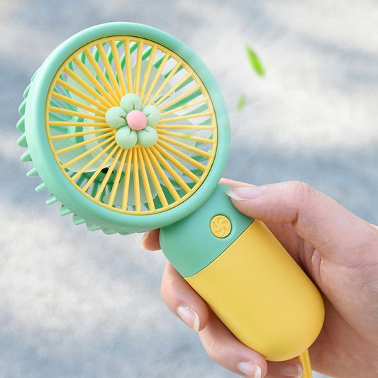 Floral Mini Fan
