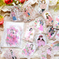 Girl in Mirror Frame Washi Stickers