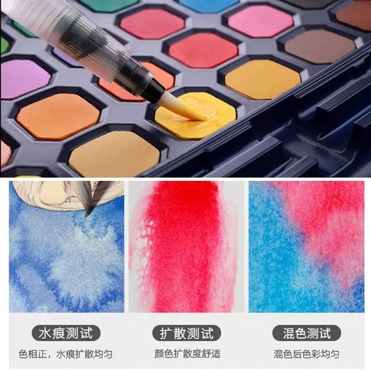 Pastel Splash Watercolor Set