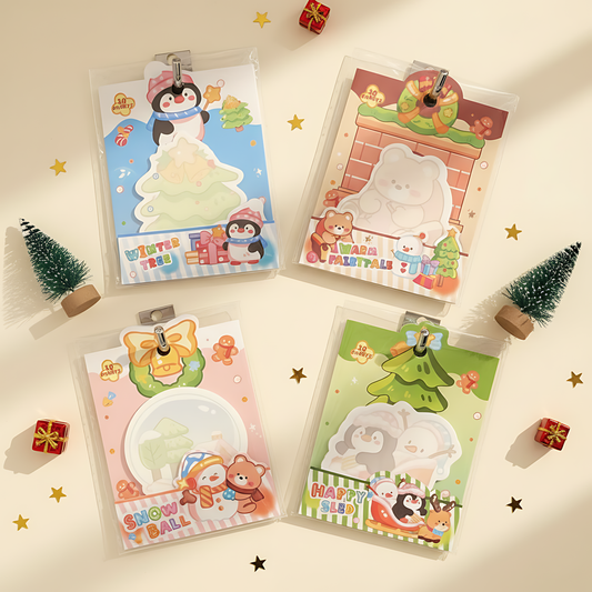 Winter Joy Sticky Notes