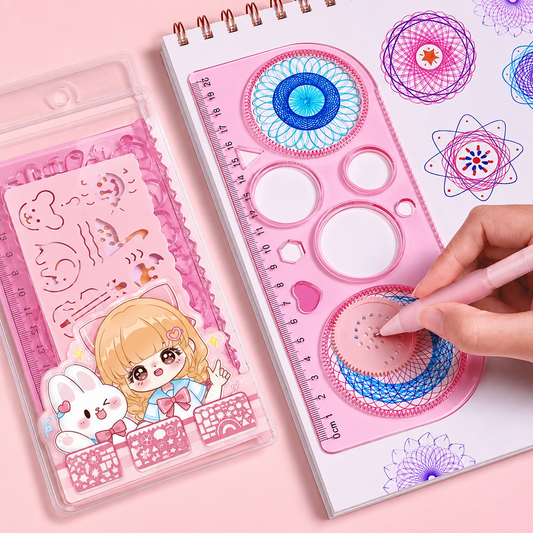 Doodle Ruler Set Combo 7+1 Pack
