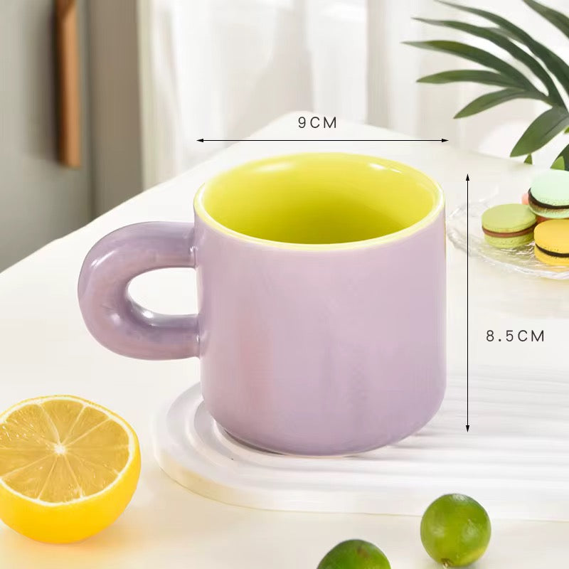 Macaron Ceramic Mugs