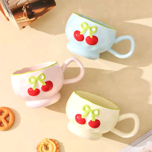 Cherry Ceramic Mug