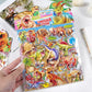 Dino Puffy Sticker