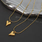 Heart Design Stainless Steel Necklace
