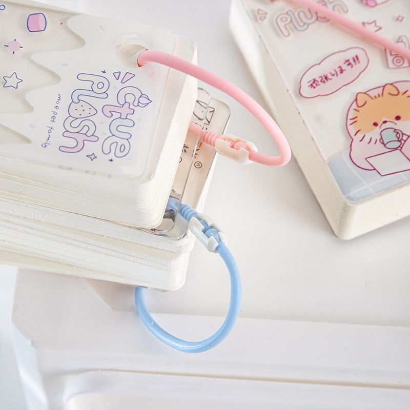 Mini Acrylic String Notebook