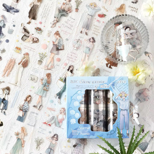 Cozy Girl Pet Washitape Set