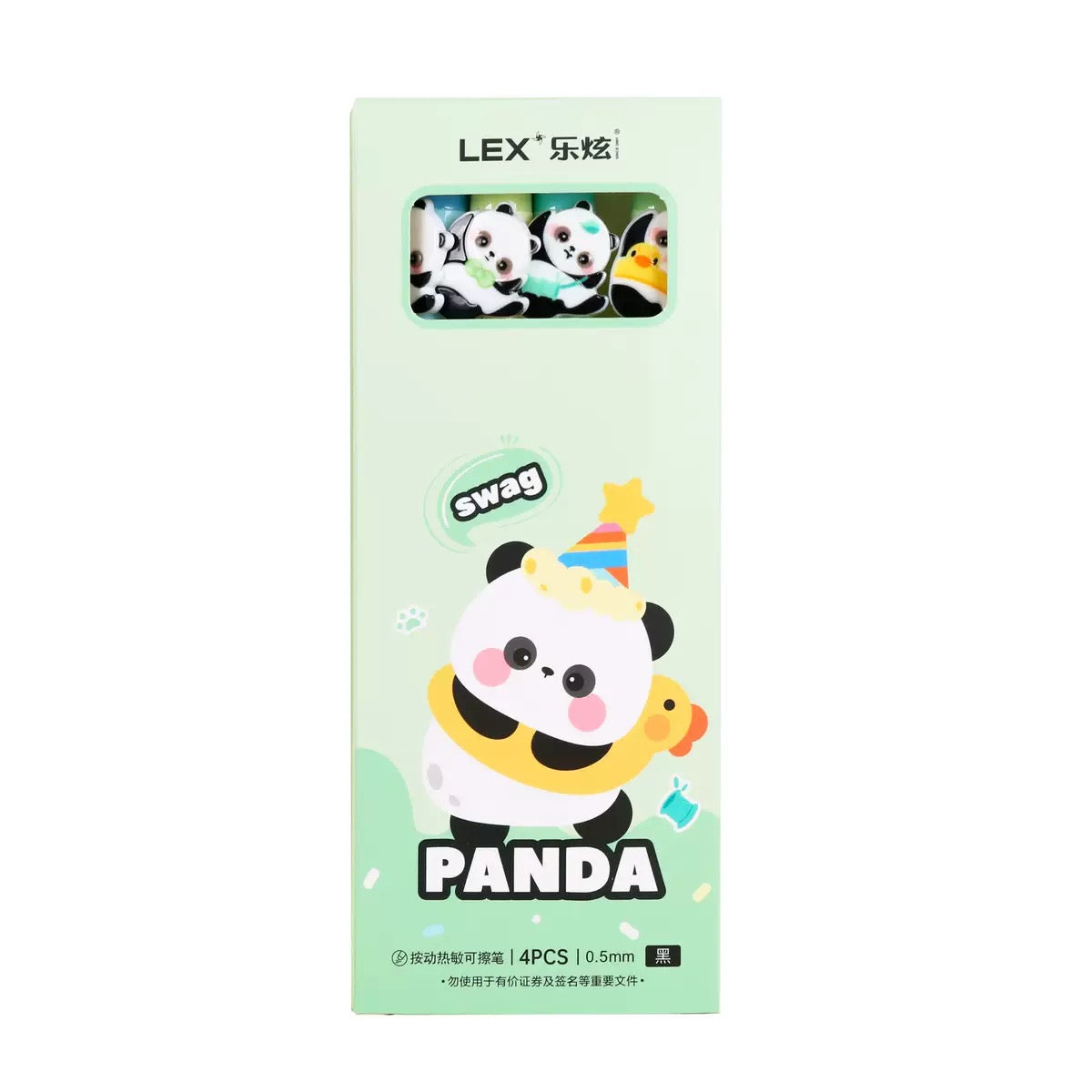 Panda Erasable Pen Set