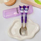 Sanrio Spoon With Fork Set