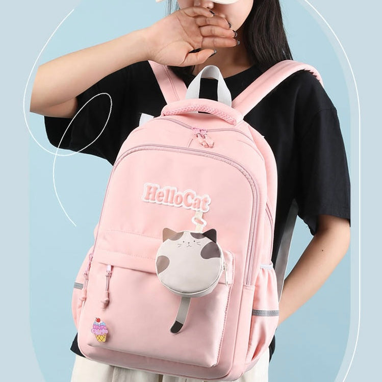 Hello Cat School Bag