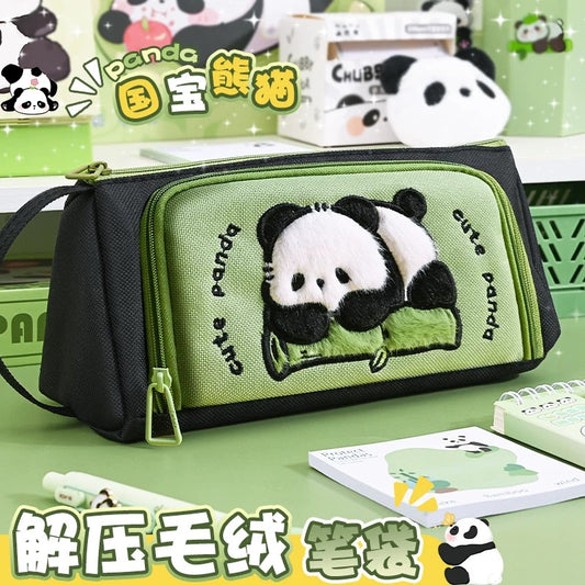Premium Panda Pencil Case