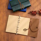 Vintage Leaf Leather Diary