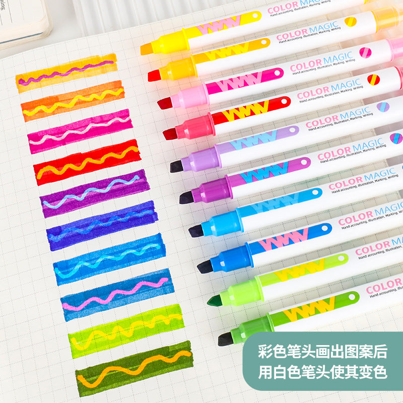 Dual Tip Color Changing Highlighter