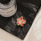 Metal Floral Claw Clip