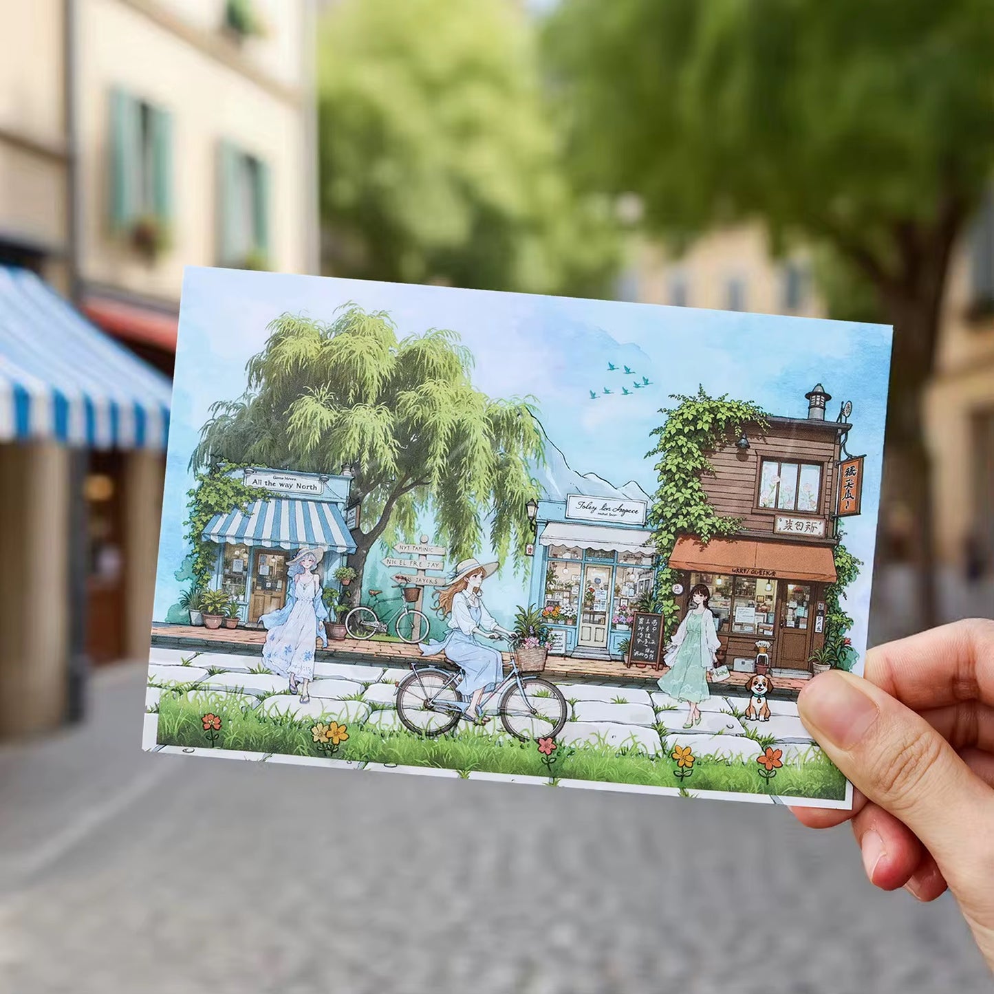 Post Card Pet Stickers