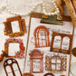 Vintage Window Of Frame Journal