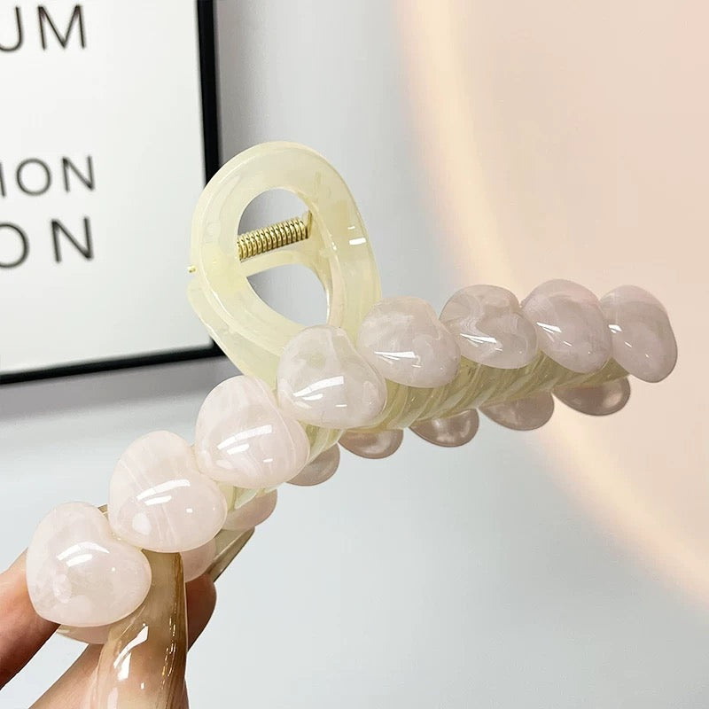 Heart Claw Clips