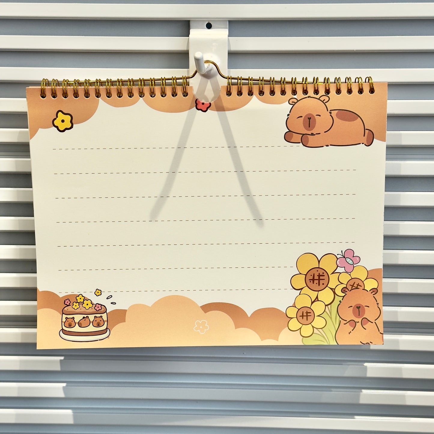 Capybara Planner Notebook