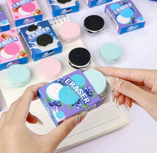 Cream Biscuit Eraser